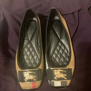 Burberry ballet flats